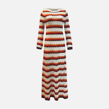 Vestido Longo Lelê Moda Praia em Tricot G