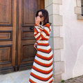 Vestido Longo Lelê Moda Praia em Tricot