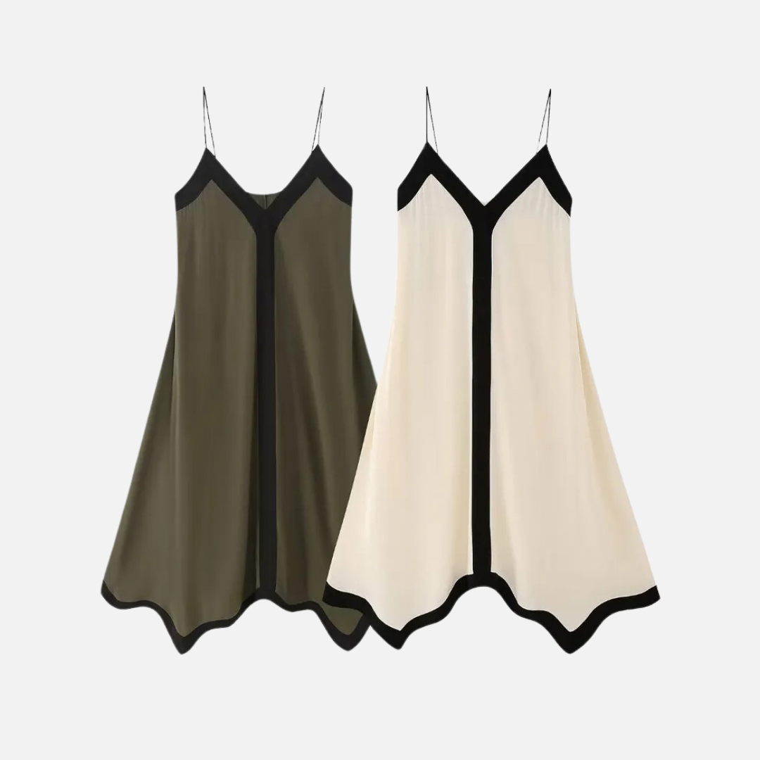 Vestido Bali Longo e Fluído Verde Musgo